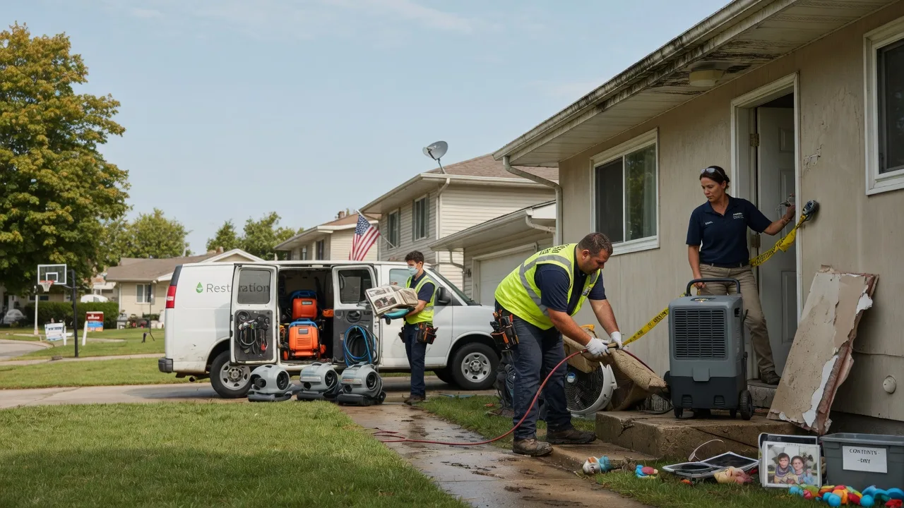 Water Damage Restoration in Chattanooga, TN near me
